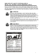 Preview for 3 page of TANKLESS Paloma PTG-53DV Use & Care Manual