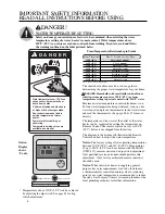 Preview for 4 page of TANKLESS Paloma PTG-53DV Use & Care Manual