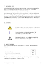 Preview for 4 page of TANNER Scientific TN50 Operating Instructions Manual