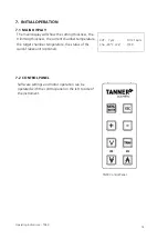 Preview for 14 page of TANNER Scientific TN50 Operating Instructions Manual