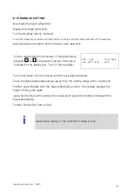 Preview for 25 page of TANNER Scientific TN50 Operating Instructions Manual