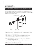 Preview for 10 page of tanning essentials SPRAY STATION Training Manual