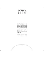 Предварительный просмотр 8 страницы Tannoy arena ELITE Owner'S Manual