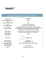 Preview for 5 page of Tannoy ARENA Highline TS300 Service Manual