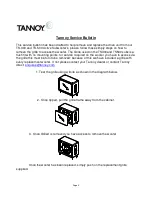 Preview for 7 page of Tannoy ARENA Highline TS300 Service Manual