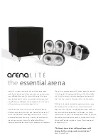 Preview for 2 page of Tannoy Arena Lite Brochure & Specs