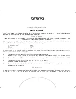 Preview for 15 page of Tannoy arena Owner'S Manual