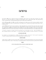 Preview for 18 page of Tannoy arena Owner'S Manual