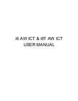 Tannoy I6 AW ICT User Manual preview