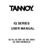 Preview for 1 page of Tannoy iQ 10C User Manual