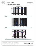 Предварительный просмотр 3 страницы Tannoy iw62 TDC Dual Concentric Specifications