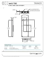 Предварительный просмотр 8 страницы Tannoy iw62 TDC Dual Concentric Specifications