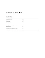 Preview for 2 page of Tannoy Mercury IC Installation Manual