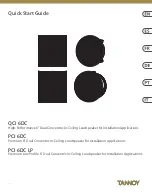 Preview for 1 page of Tannoy PCI 6DC Quick Start Manual