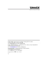 Предварительный просмотр 18 страницы Tannoy PowerDual iQ 18B User Manual