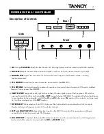 Preview for 7 page of Tannoy PowerLinx Owner/Installer/Operator'S Manual