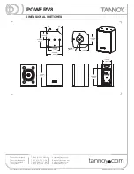 Preview for 7 page of Tannoy POWERV8 Technical Specifications