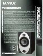 Tannoy PRECISION 60 Advanced Information preview