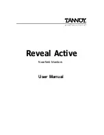 Tannoy Reveal Active User Manual preview