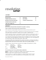 Preview for 2 page of Tannoy Revolution SUB1001 Owner'S Manual