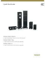 Tannoy REVOLUTION XT 8F Quick Start Manual preview