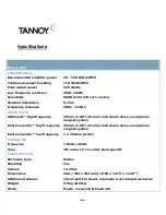 Preview for 4 page of Tannoy SENSYS DCC Service Manual