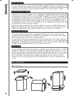 Preview for 8 page of Tannoy Sensys R Owner'S Manual