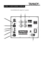 Предварительный просмотр 10 страницы Tannoy SUBWOOFERS Installer And Owner Manual