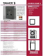 Preview for 2 page of Tannoy SYSTEM 15 DMT II User Manual