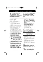 Preview for 3 page of Tannoy TDX-1 User Manual