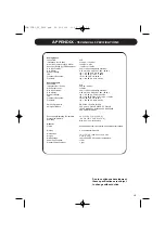 Preview for 21 page of Tannoy TDX-1 User Manual