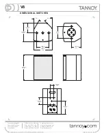 Предварительный просмотр 7 страницы Tannoy V8 Technical Specifications