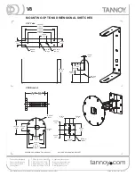 Предварительный просмотр 8 страницы Tannoy V8 Technical Specifications