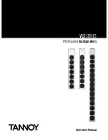 Preview for 1 page of Tannoy VLS SERIES Operation Manual