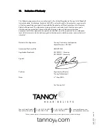 Preview for 10 page of Tannoy VS15 HL User Manual