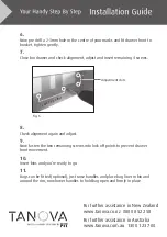 Preview for 4 page of Tanova TB Installation Manual