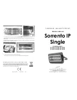 Tansun Quartzheat SORRENTO IP SINGLE SOR 210IP Reference Manual preview