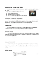 Preview for 8 page of Tao Motor Libra 604 User Manual