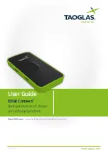 Taoglas EDGE Connect User Manual preview