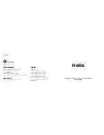 Preview for 1 page of TaoTronics HELLO TT-BH11 User Manual