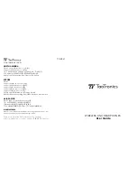 TaoTronics TT-BH047 User Manual preview