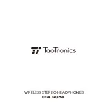 TaoTronics TT-BH048 User Manual предпросмотр