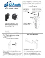 TAPaulk Communications BT-M3 User Manual preview