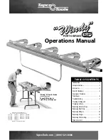 TAPCO TOOLS Windy SP Port-O-Brake Operation Manual preview