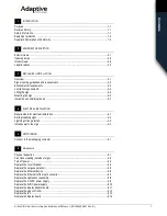 Preview for 3 page of Tapco Adaptive Alpha Premier Installation And Maintenance Manual