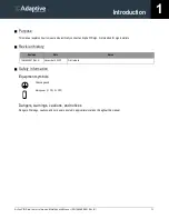 Preview for 5 page of Tapco Adaptive Alpha Premier Installation And Maintenance Manual