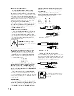 Preview for 10 page of Tapco Juice J-800 Owner'S Manual