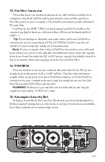 Preview for 11 page of Tapco Link.FireWire Owner'S Manual