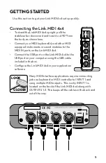 Preview for 5 page of Tapco Link.MIDI Owner'S Manual