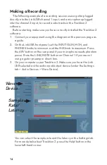 Preview for 14 page of Tapco Link.USB Owner'S Manual